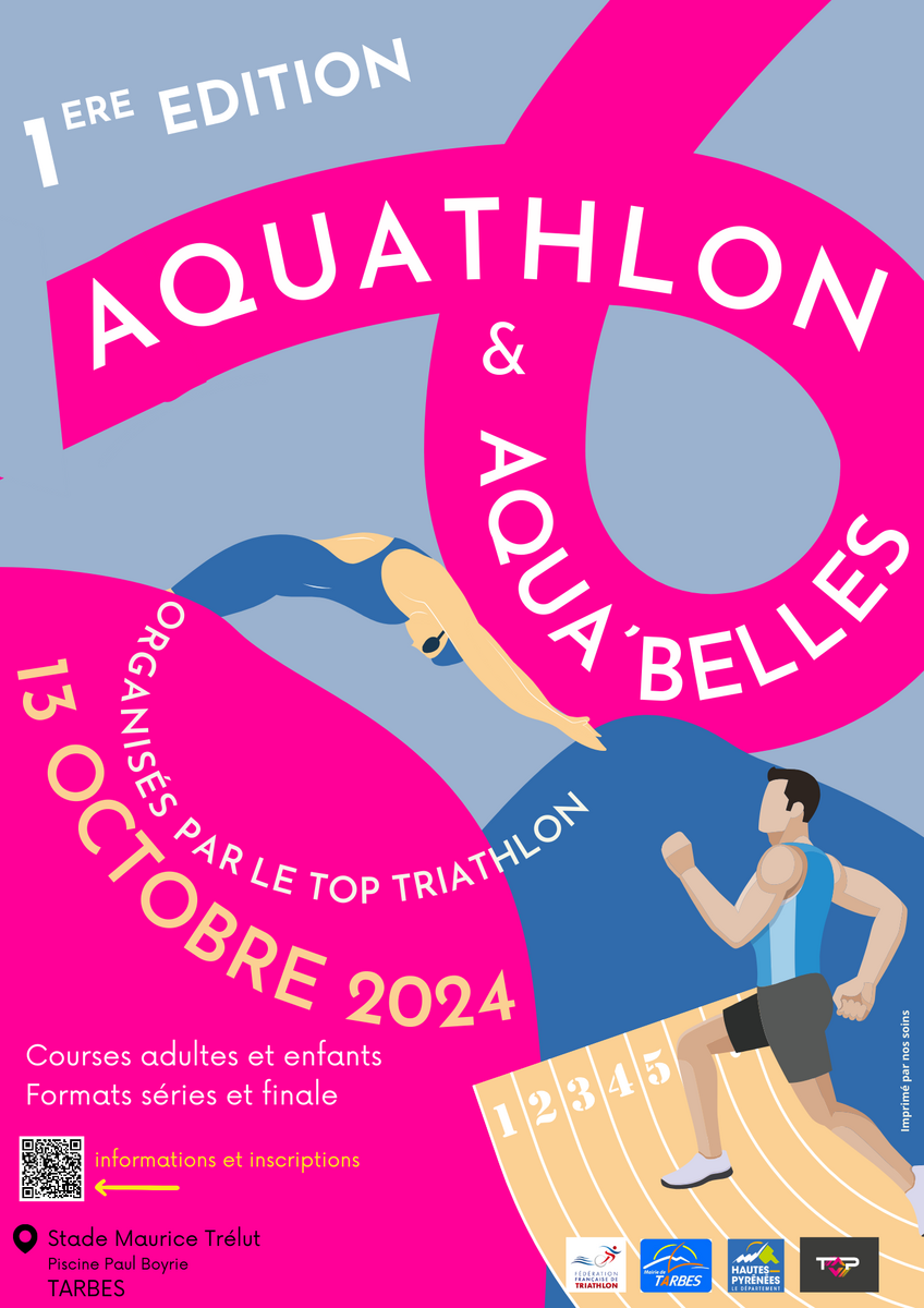 Aquathlon et Aqua'belles de Tarbes